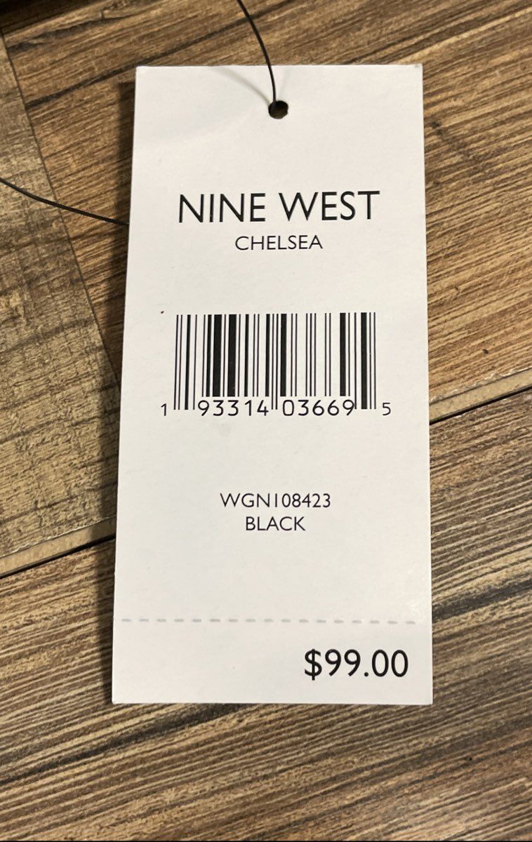 Nine West Black Chelsea Tote Bag Faux Leather Handbag NWT