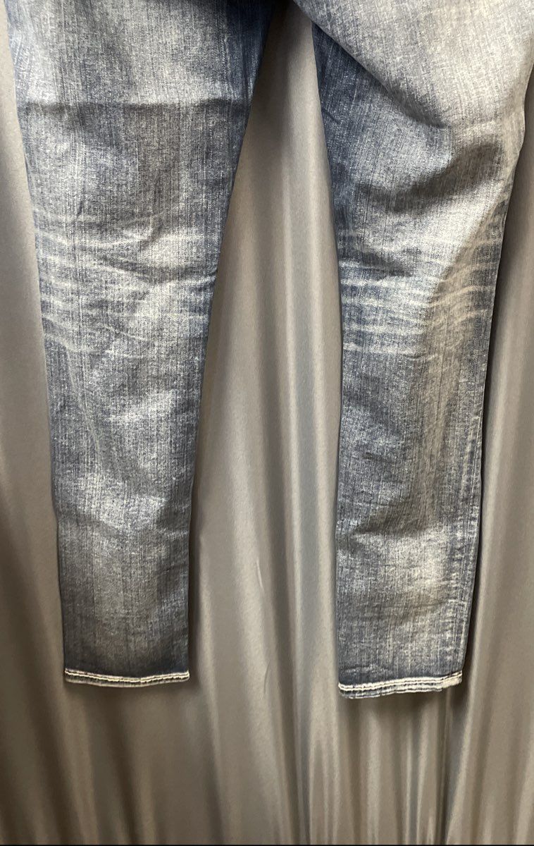 Rock Revival Women's Betty Easy Skinny Blue Jeans Whiskered Embroidered Sz 30