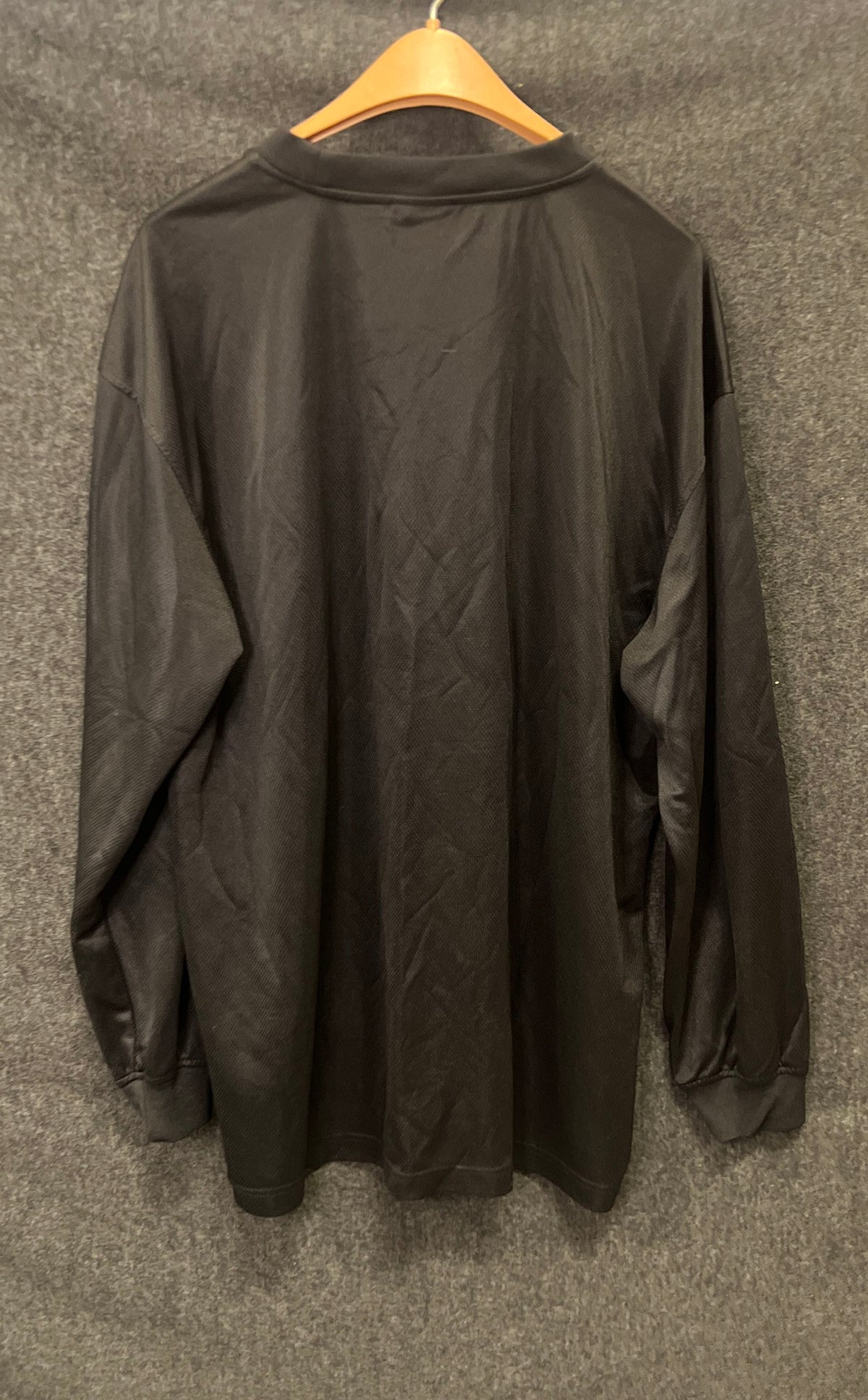 NFL Team Apparel Men's Raiders Black Long Sleeve Graphic Shirt Logo Sz 2XL