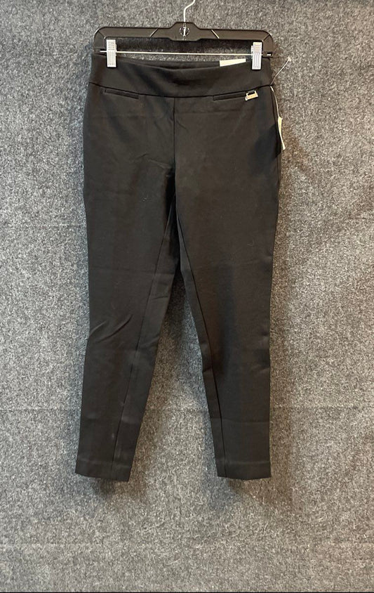 Anne Klein Women's Black Slim Ankle Career Pants Trousers Sz 2 NWT