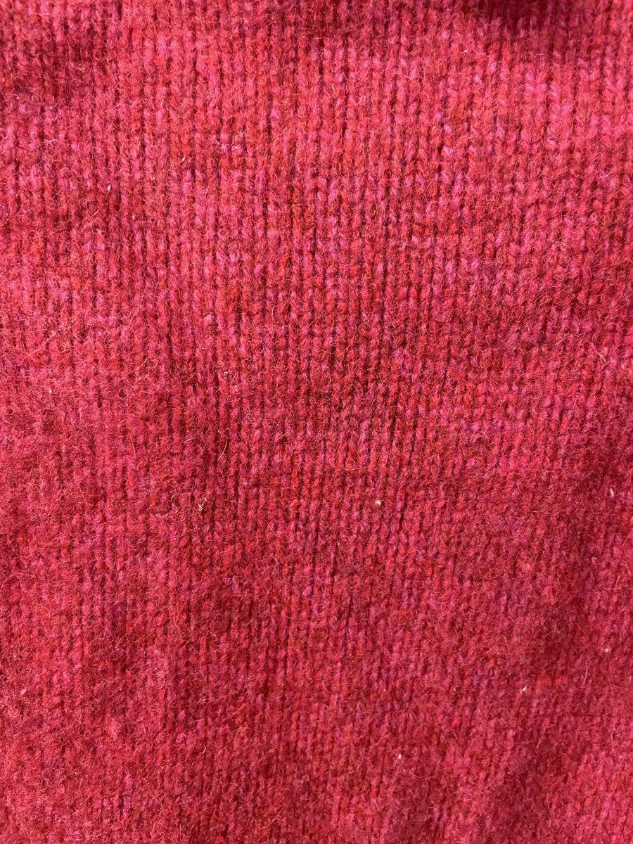 L.L. Bean Women's Red Lambswool Angora Blend Crewneck Pullover Sweater Sz XS