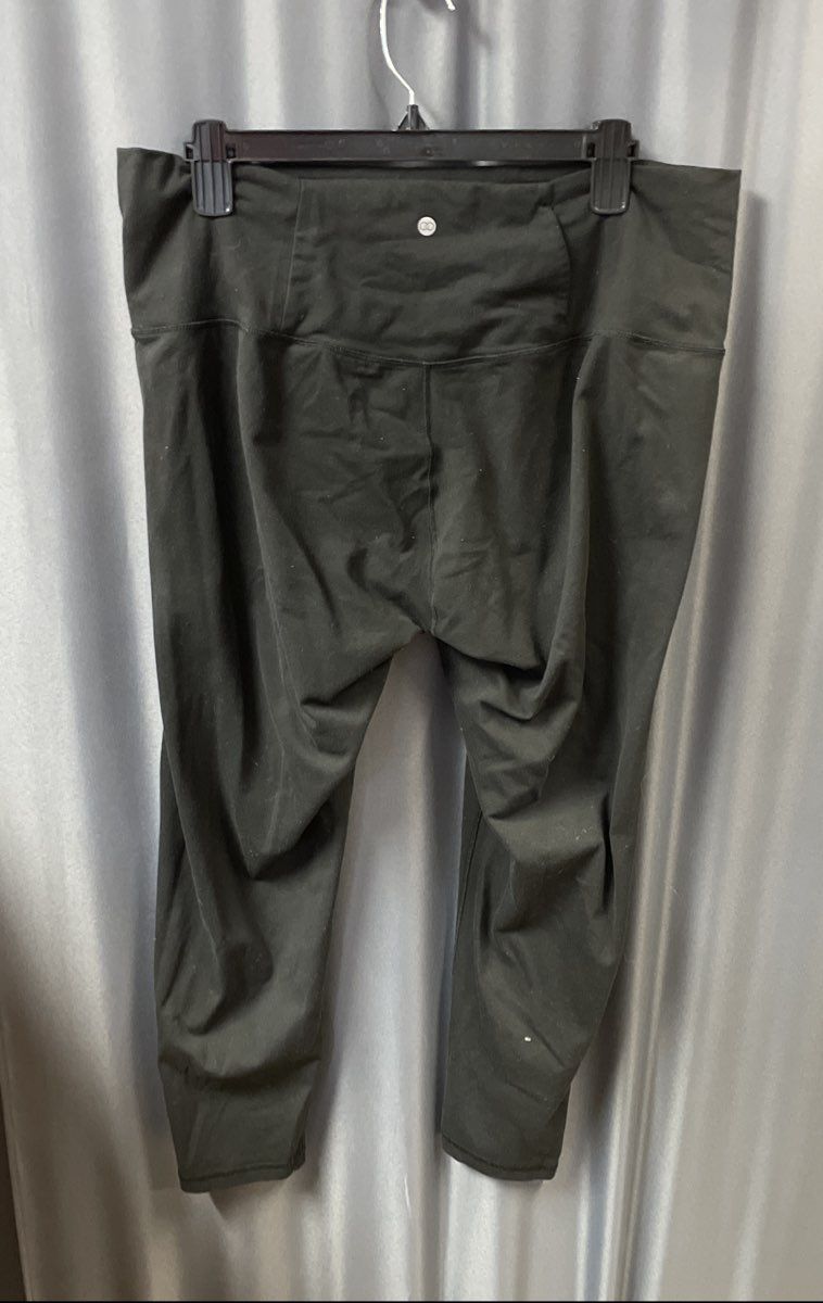 Calia Women's Black Supplex Nylon Spandex Activewear Jogger Pants Sz XXL