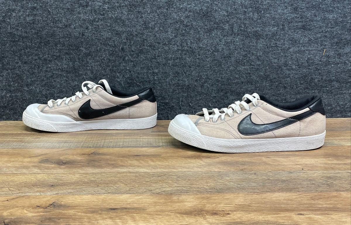 Nike All Court Low Canvas Filbert Black Nude Lifestyle Sneaker Men's Size 11