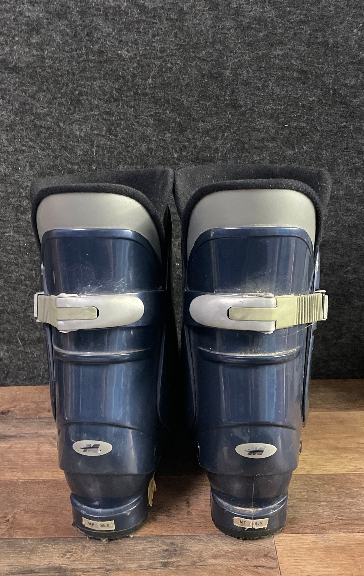 Munari Comfort 380 Series Blue Downhill Ski Boots Size MP 28.5 US Men's 10.5