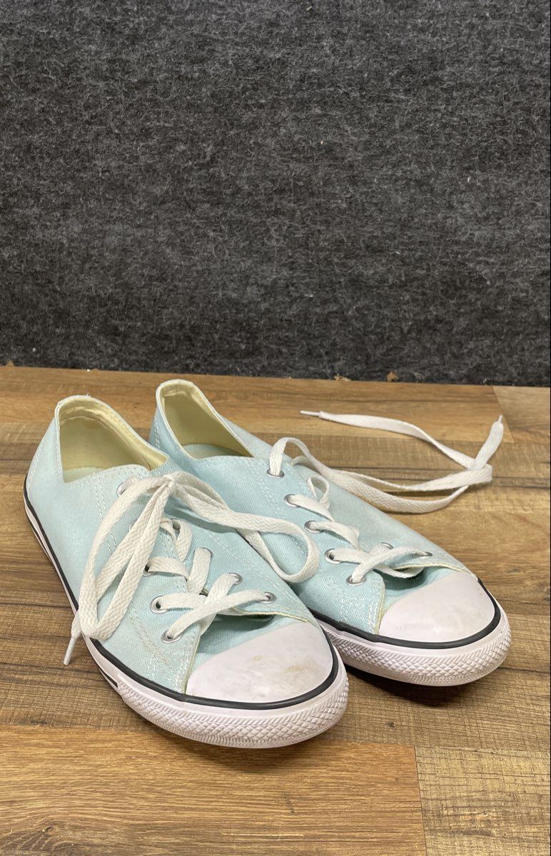 Converse Chuck Taylor All Star Dainty Polar Blue Low Top Women's Size 9.5