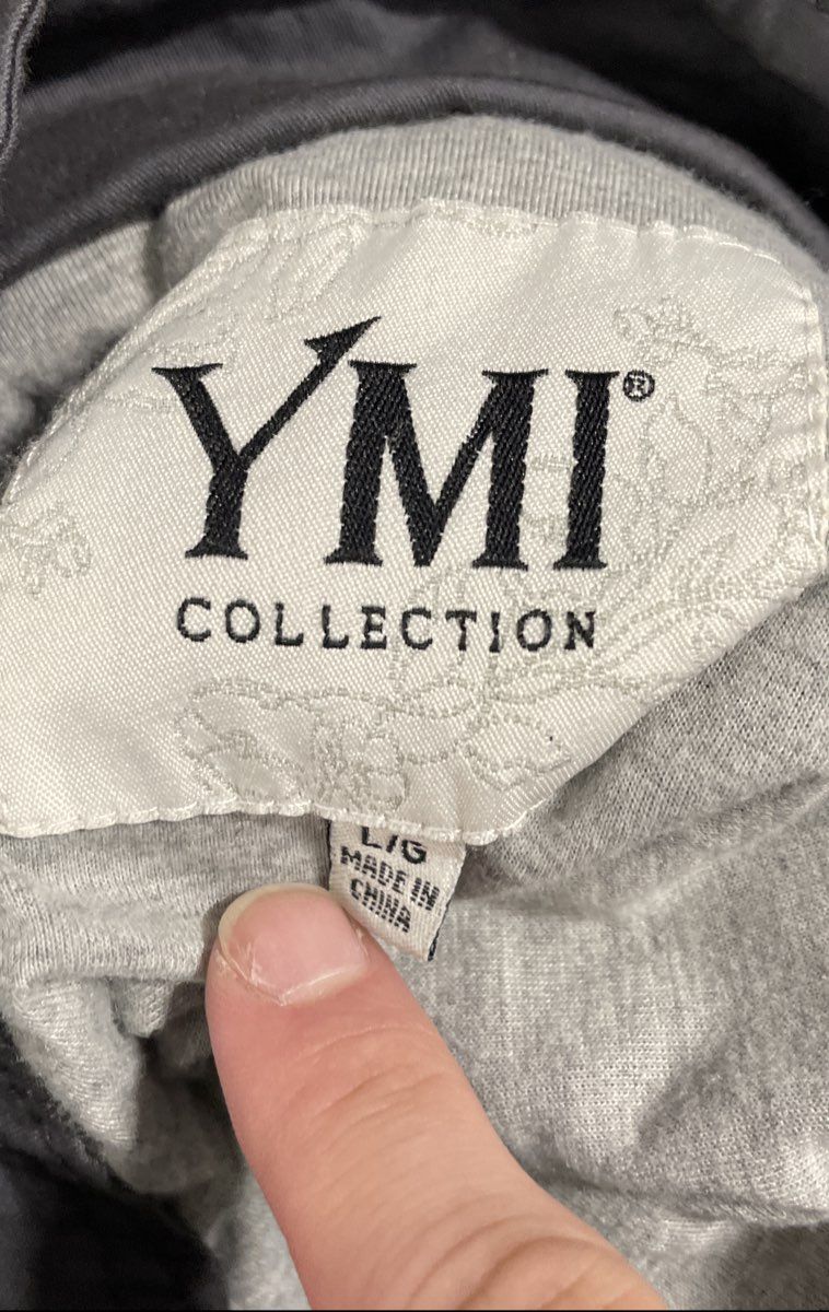 YMI Collection Women's Charcoal Essential Topper Hooded Utility Jacket NWT Sz L
