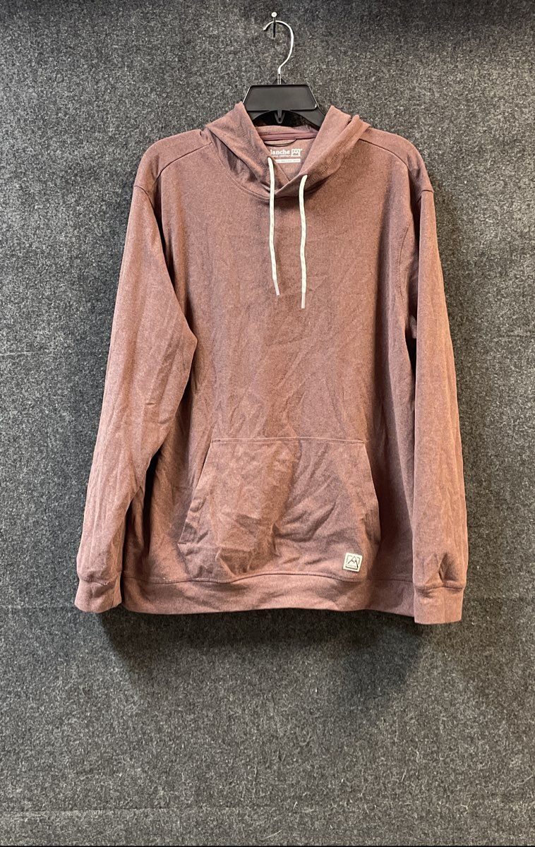 Avalanche Men's Outdoor Hoodie Pullover Mauve Heathered Performance Sz L