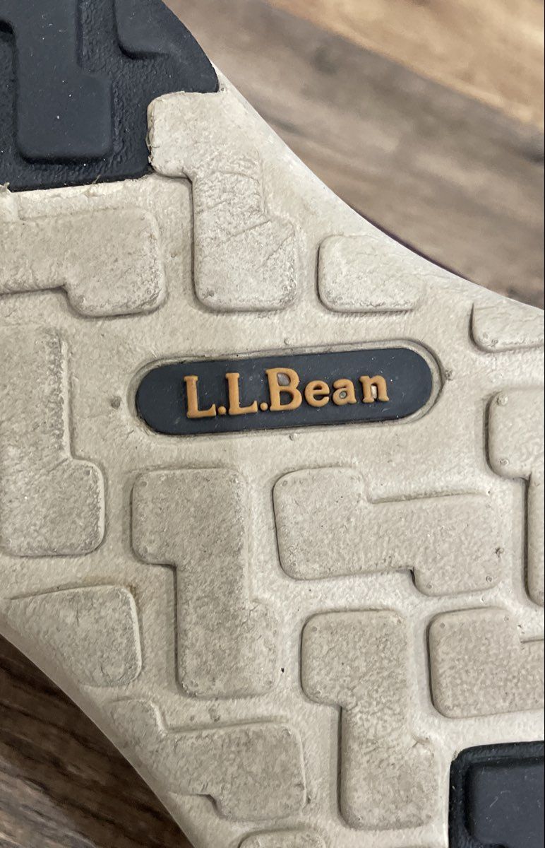 LL Bean Suede Mesh Comfort Walking Shoes Burgundy Purple Women's Size 10
