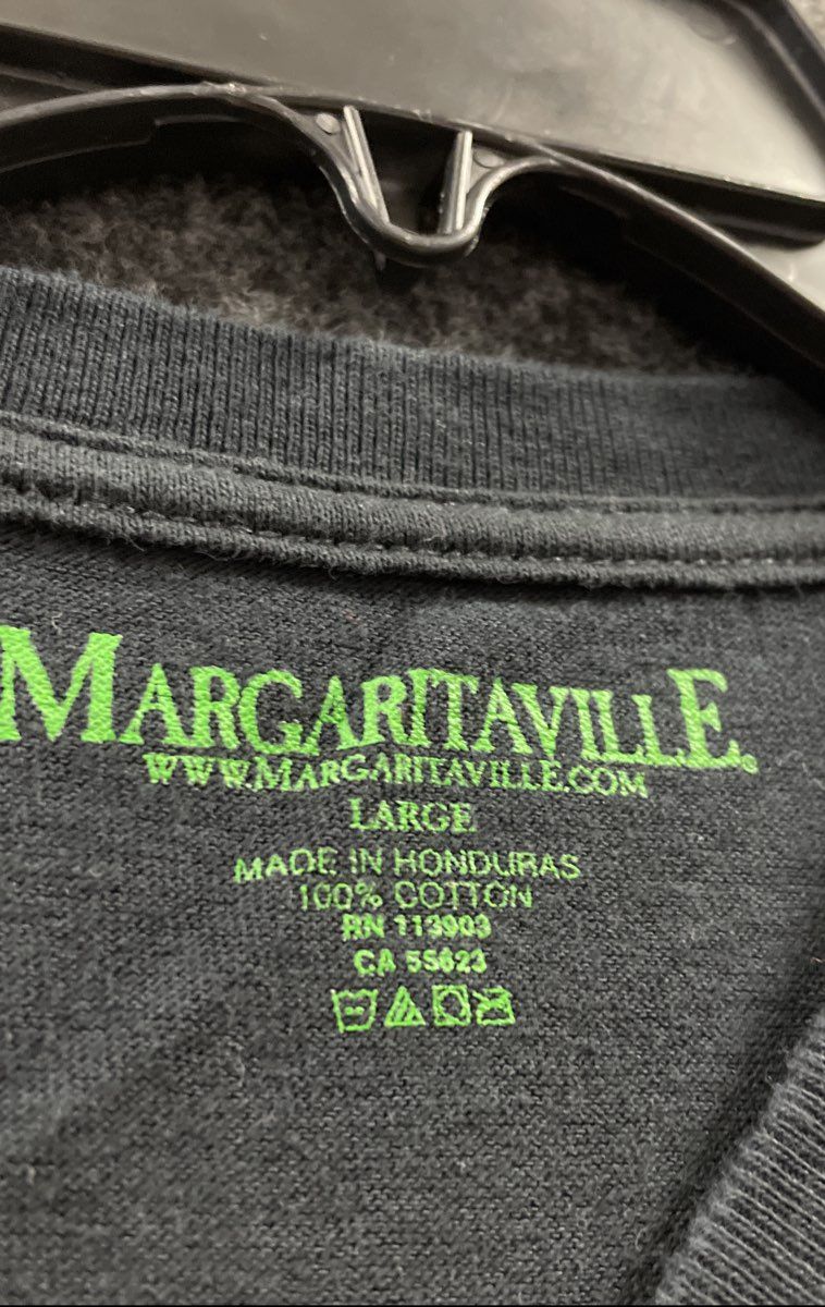 Margaritaville Black Jimmy Buffett Key West New Years Eve 2013 T-Shirt Sz L