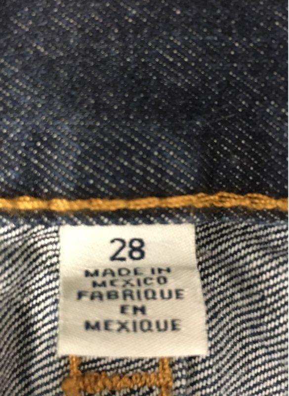 True Religion Men's Blue Slim W/ Flap Pockets Horseshoe Jeans Size 28