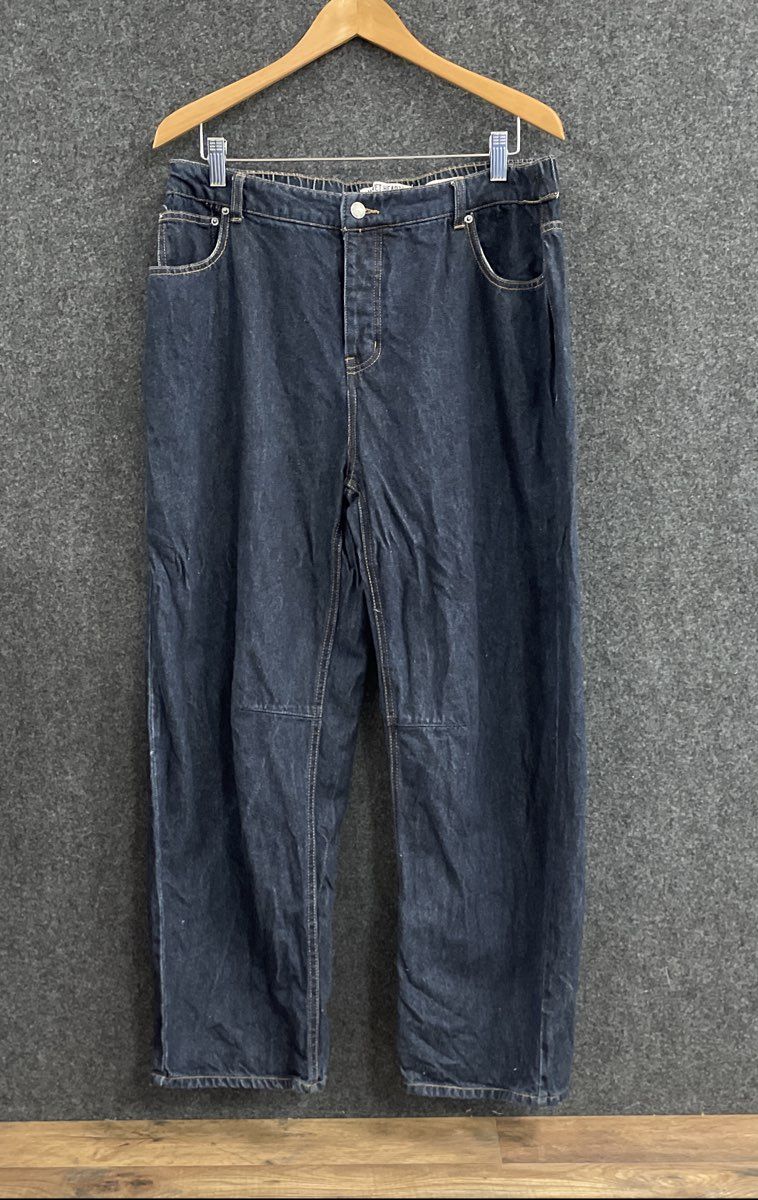 Velvet Heart Denim Women's Blue Misty Mid-Rise Barrel Leg Jeans Sz XL