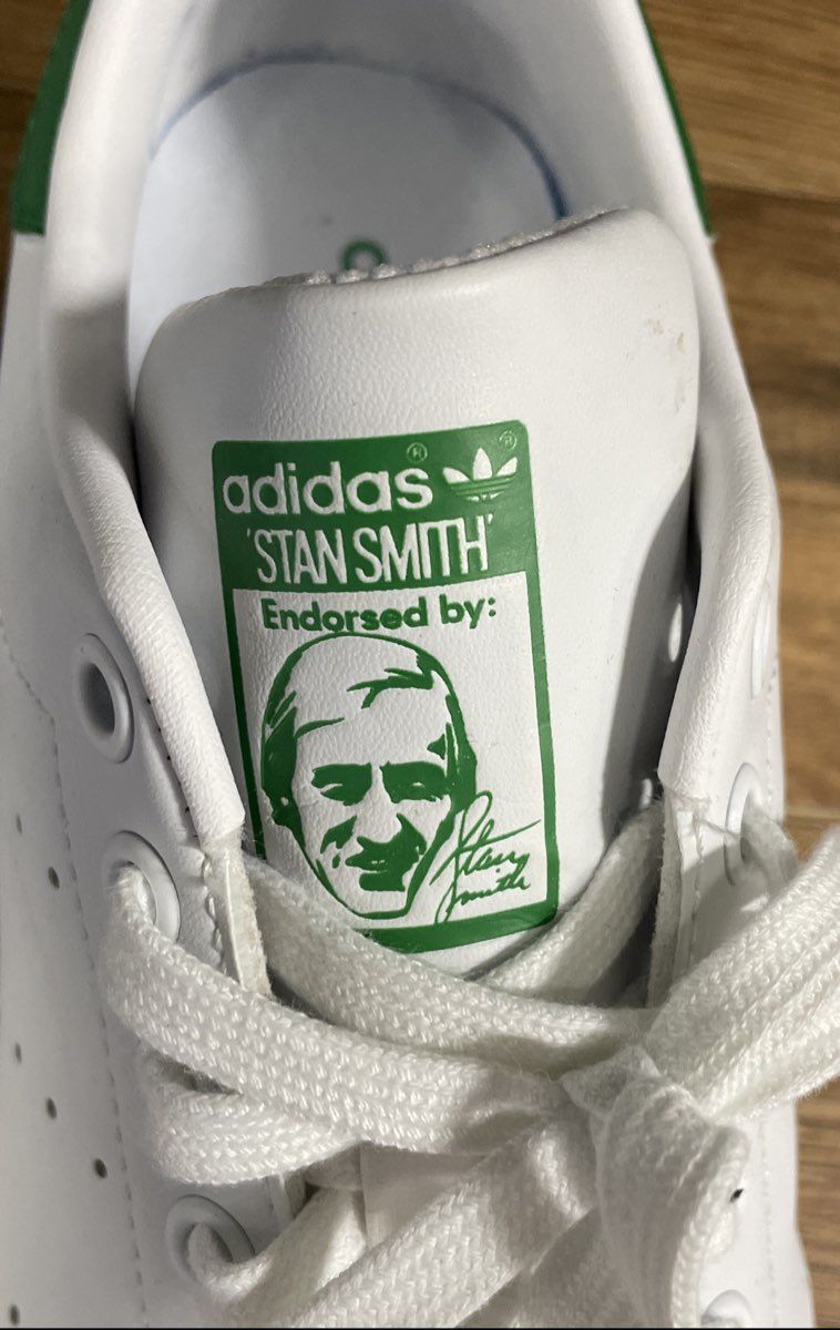 Adidas Stan Smith White Green Q47226 Women's Sneakers Size 7.5