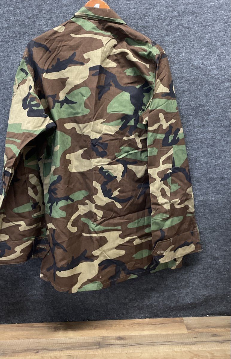 Lion Apparel Men's Woodland Camo BDU Jacket Fire Rescue Station Wear Sz M-XL