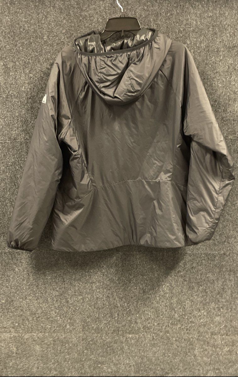 Eddie Bauer Women's First Ascent Black Hooded Goose Down Insulated Jacket Sz XL