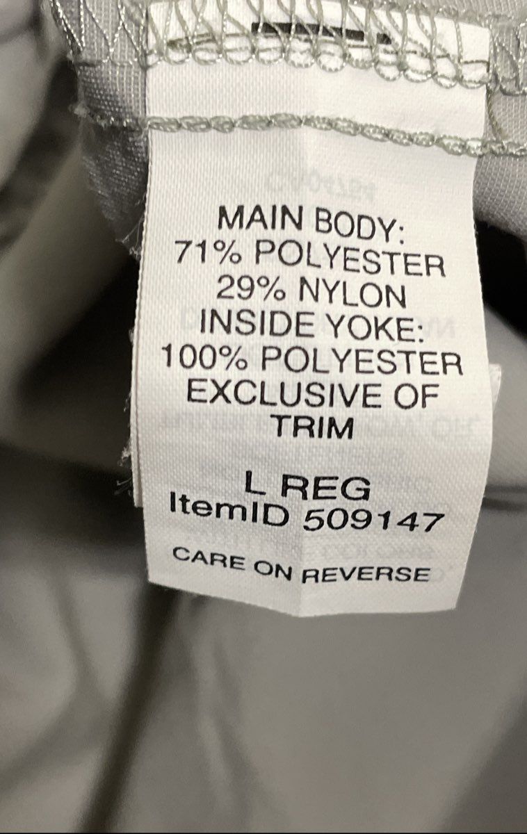 L.L. Bean Men's SunSmart Fishing Shirt Gray Long Sleeve Ventilated Back Size L