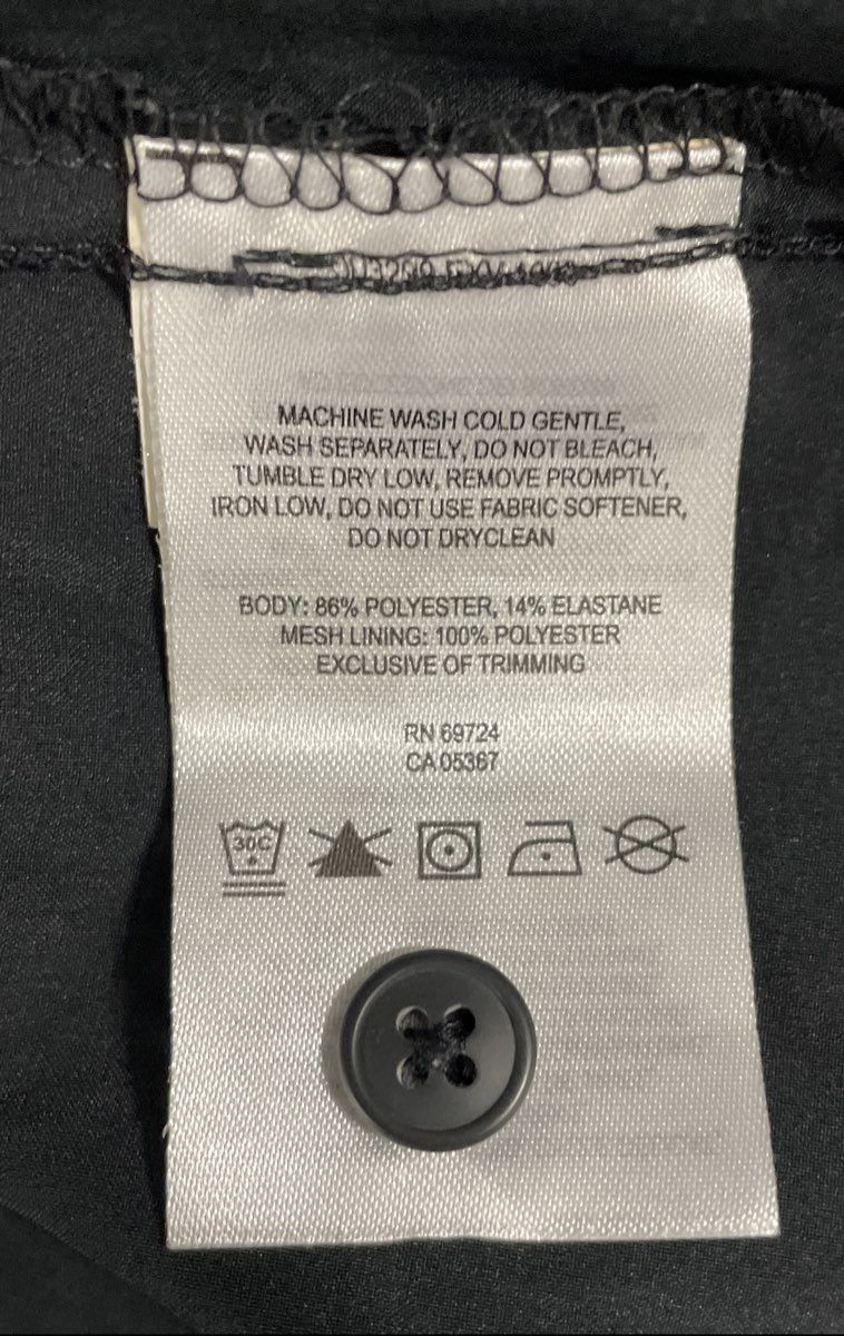Columbia Men's Black LS Omni-Shade Sun Protection Button Up Hiking Shirt Sz S