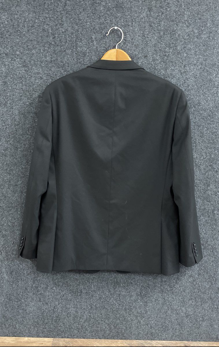 Calvin Klein Men's Black 2-Button Stretch Blazer Suit Jacket Sport Coat Sz 46L