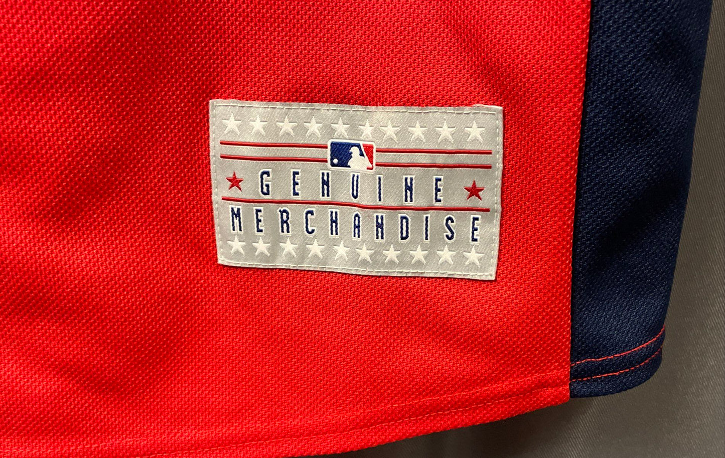 MLB Men's Washington Nationals Stephen Strasburg #37 Red Baseball Jersey Sz S
