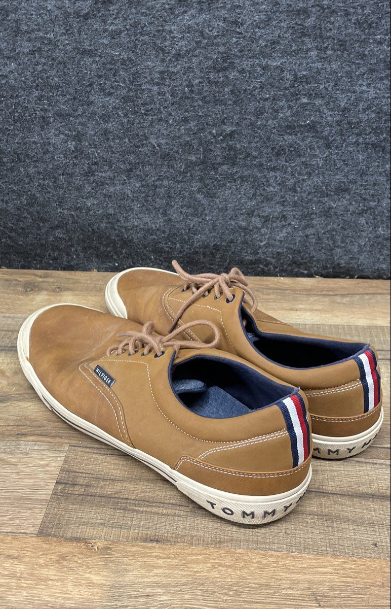 Tommy Hilfiger Pallet 6 Brown Low Top Sneakers Men's Size 14