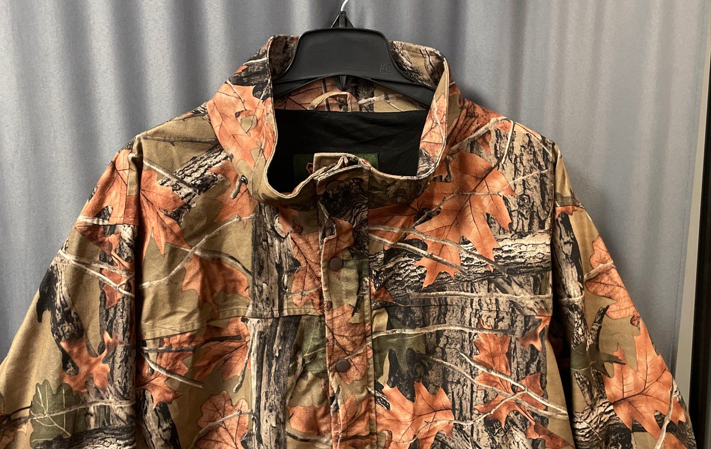 Trail Crest Men's Highland Timber Camouflage Full Zip Snap Front Jacket Sz 2XL