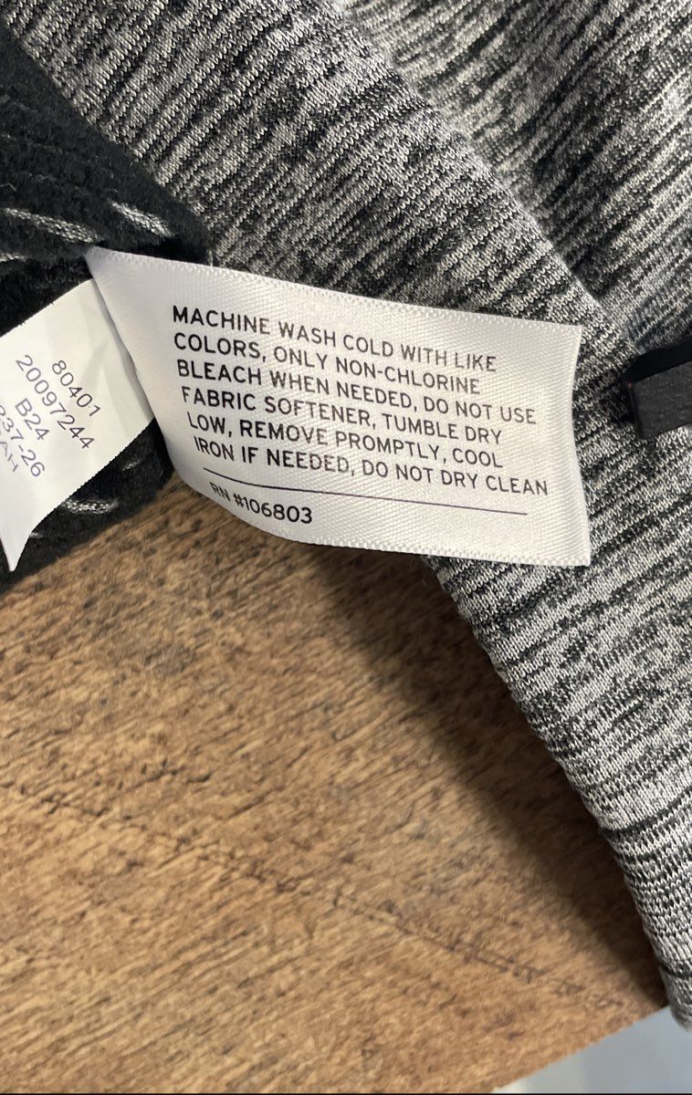 Duluth Trading Co. Men's Grey Space Dye Long Sleeve Performance Shirt Sz 2XL