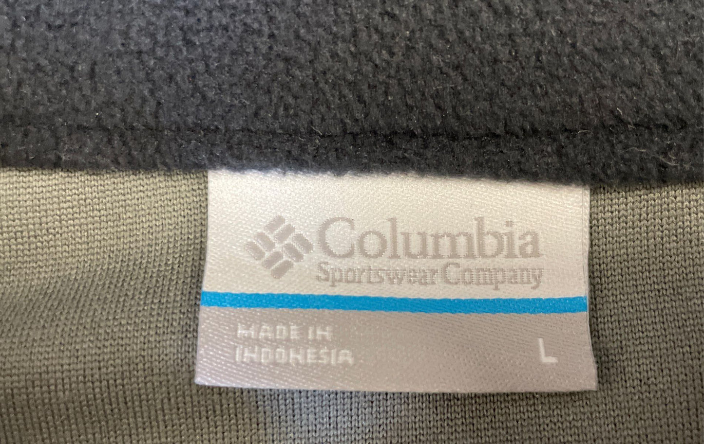 Columbia Men's Pine Ridge Half Zip Fleece Pullover Gray NWT Regular Fit Sz L