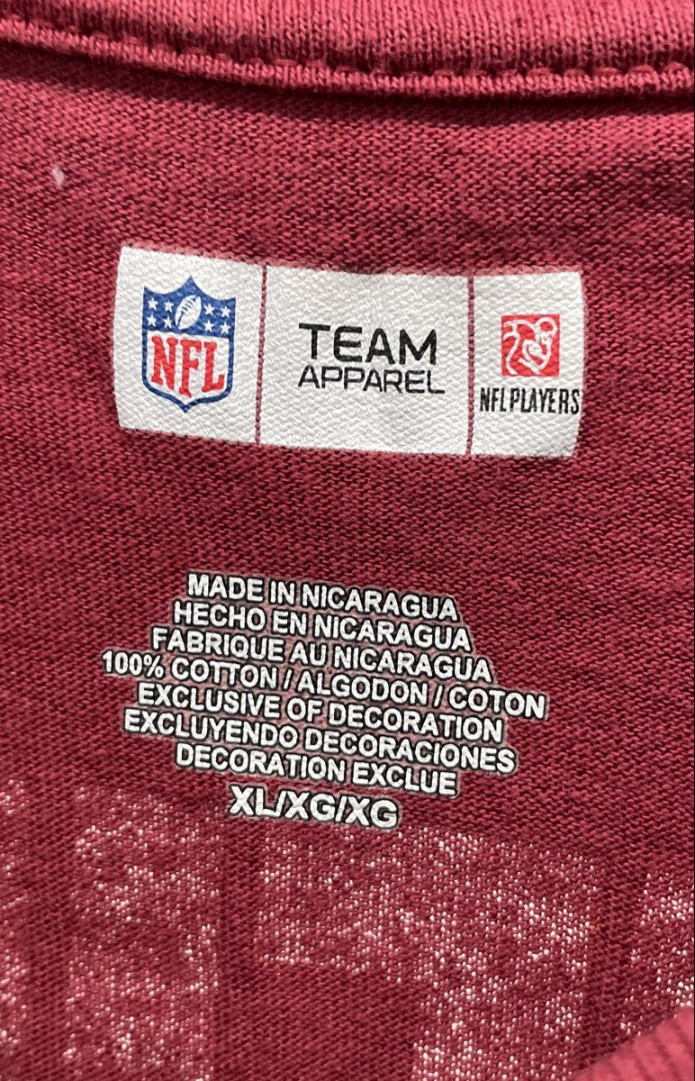 NFL Team Apparel Men's Washington Redskins RGIII #10 T-Shirt XL