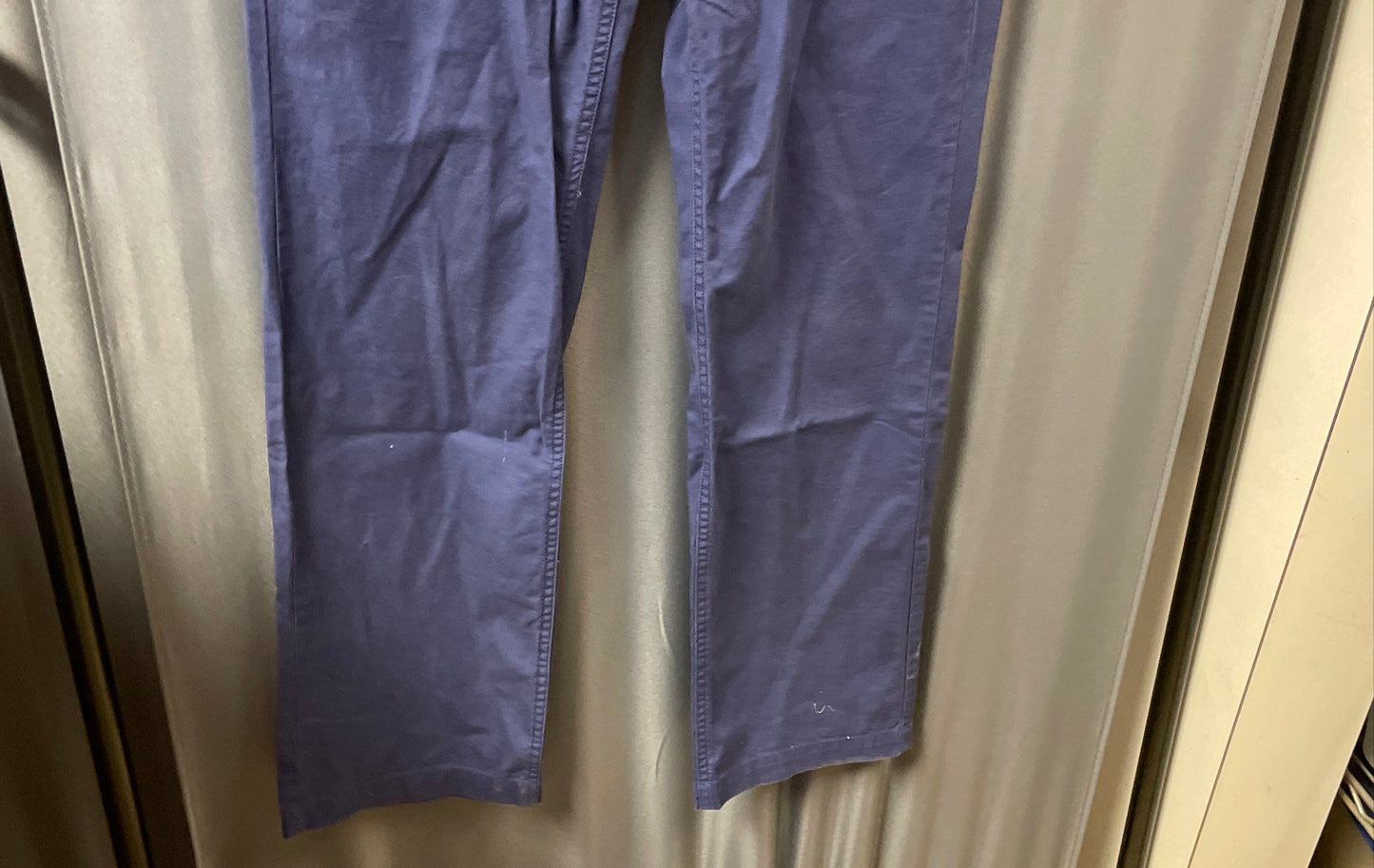 Bonobos Men's Blue Slim Straight Cotton Chino Pants Sz 31x32