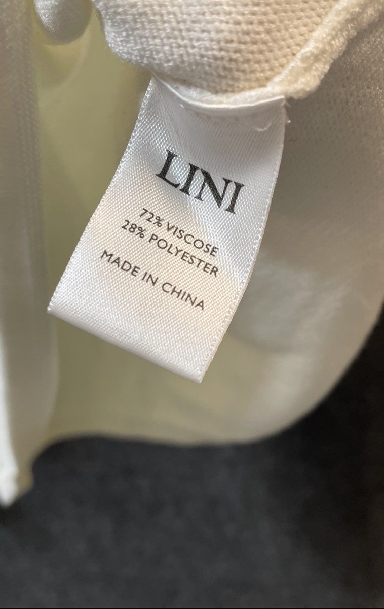 LINI Women's Gillian Sweater Ivory Puff Sleeve Mock Neck Knit Sz XS NWT