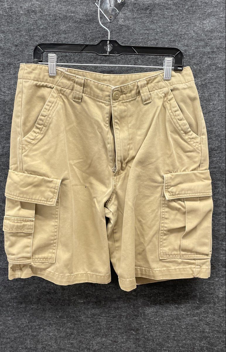 Timberland Men's Stratham Issue Beige Cargo Shorts Authentic Outdoor Gear Sz 32