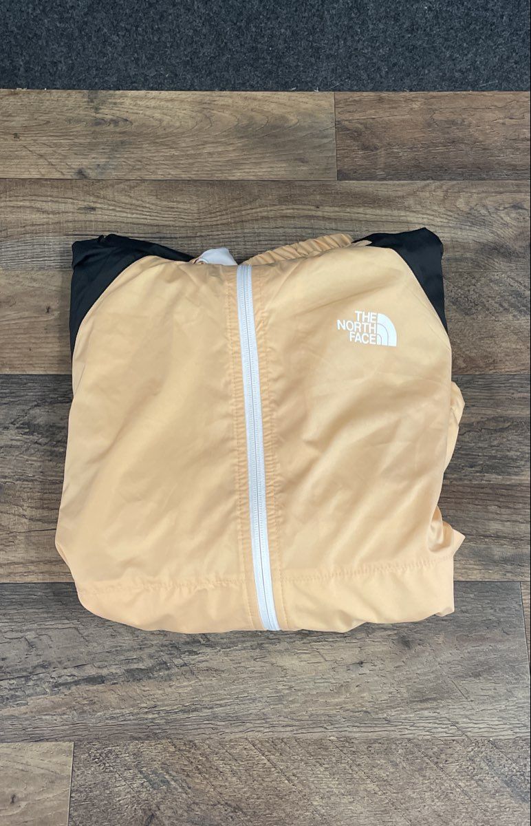 The North Face Women's Hydrenaline 2000 WindWall Hooded Jacket Peach Sz XL