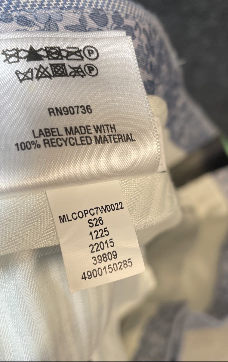 Bar III Men's Light Blue Slim Fit Flat Front Dress Pants Sz 34x32 NWT