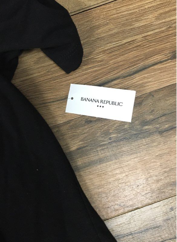 Banana Republic Men's Black Original Classic Graphic Tee Est 1978 NWT Sz M