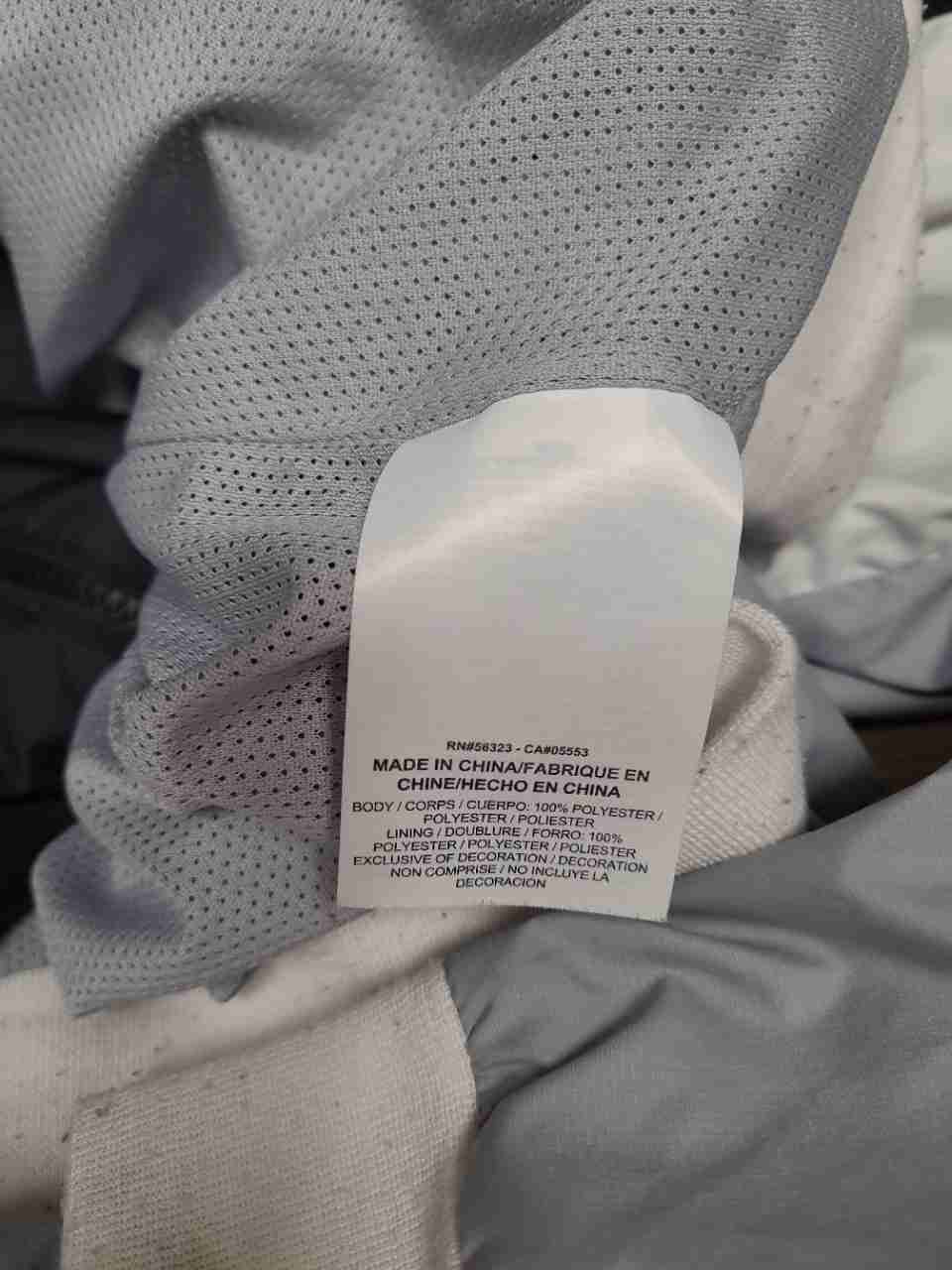 Nike Men's Windrunner Windbreaker Black White Gray Colorblock Hooded Sz L