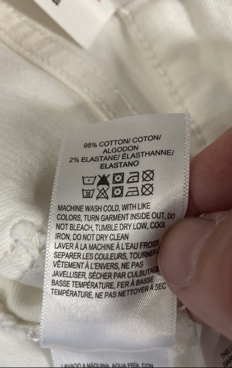 Lucky Brand Women's Bridgette High Rise Skinny White Button Fly Jeans Sz 8 NWT