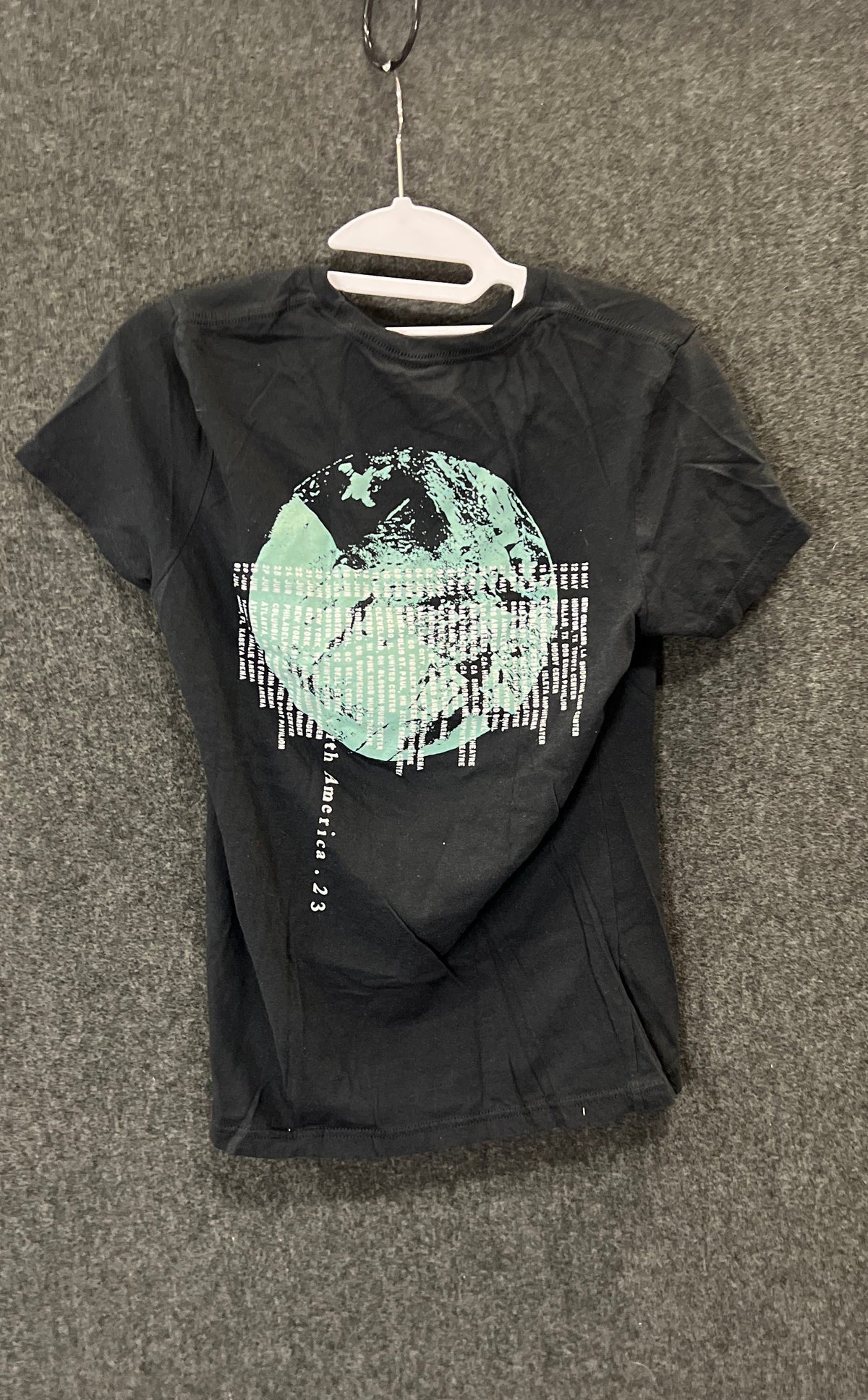 The Cure Men's Black Shows of a Lost World North America 2023 Tour T-Shirt Sz M