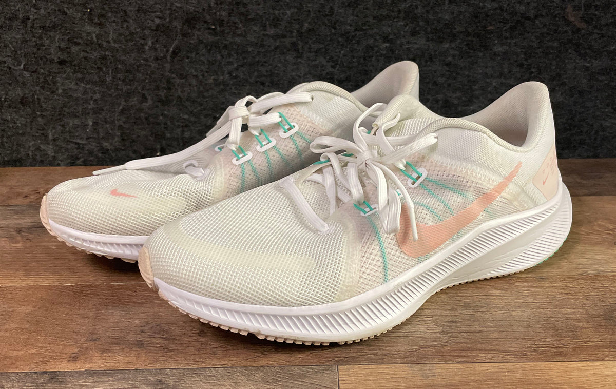 Nike Quest 4 White Pink Pastel Women's Running Shoes Size 10