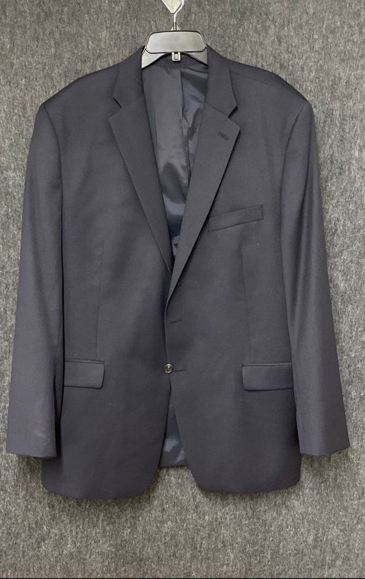 Lauren Ralph Lauren Men's Black Wool 2-Button Blazer Made in Canada Sz 50L