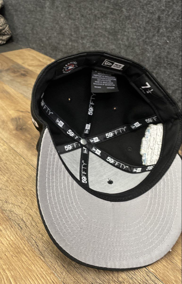 New Era San Francisco Giants 2012 World Series 59FIFTY Fitted Hat Black Sz 7 1/4