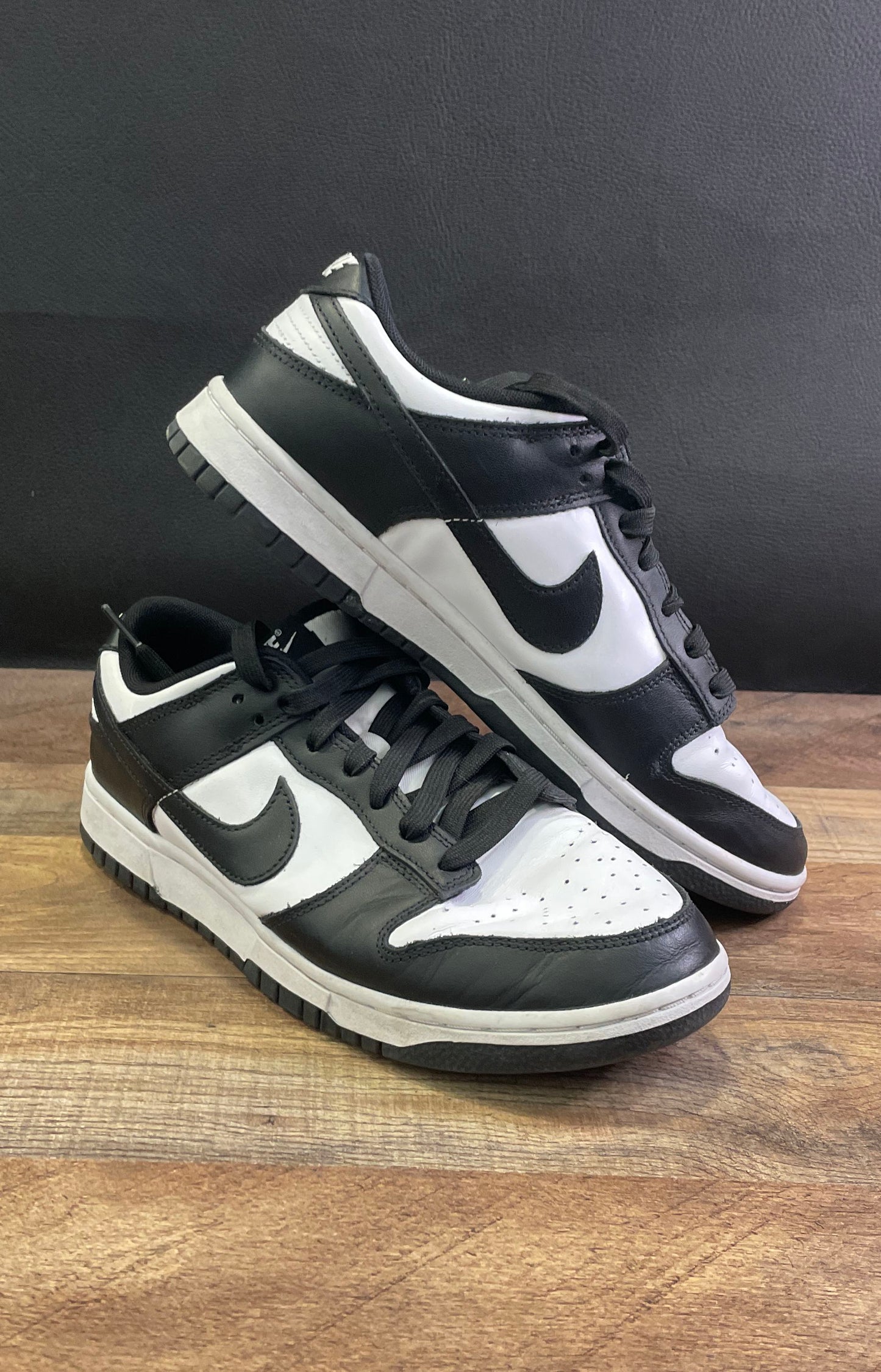 Nike Dunk Low Retro White Black Panda Sneakers DD1391-100 Men's Size 9