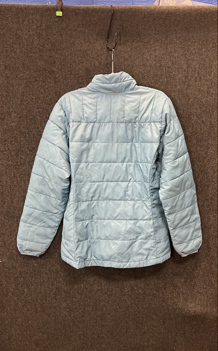 Columbia Women's Light Blue Omni-Heat Interchange Puffer Insulated Jacket Sz M