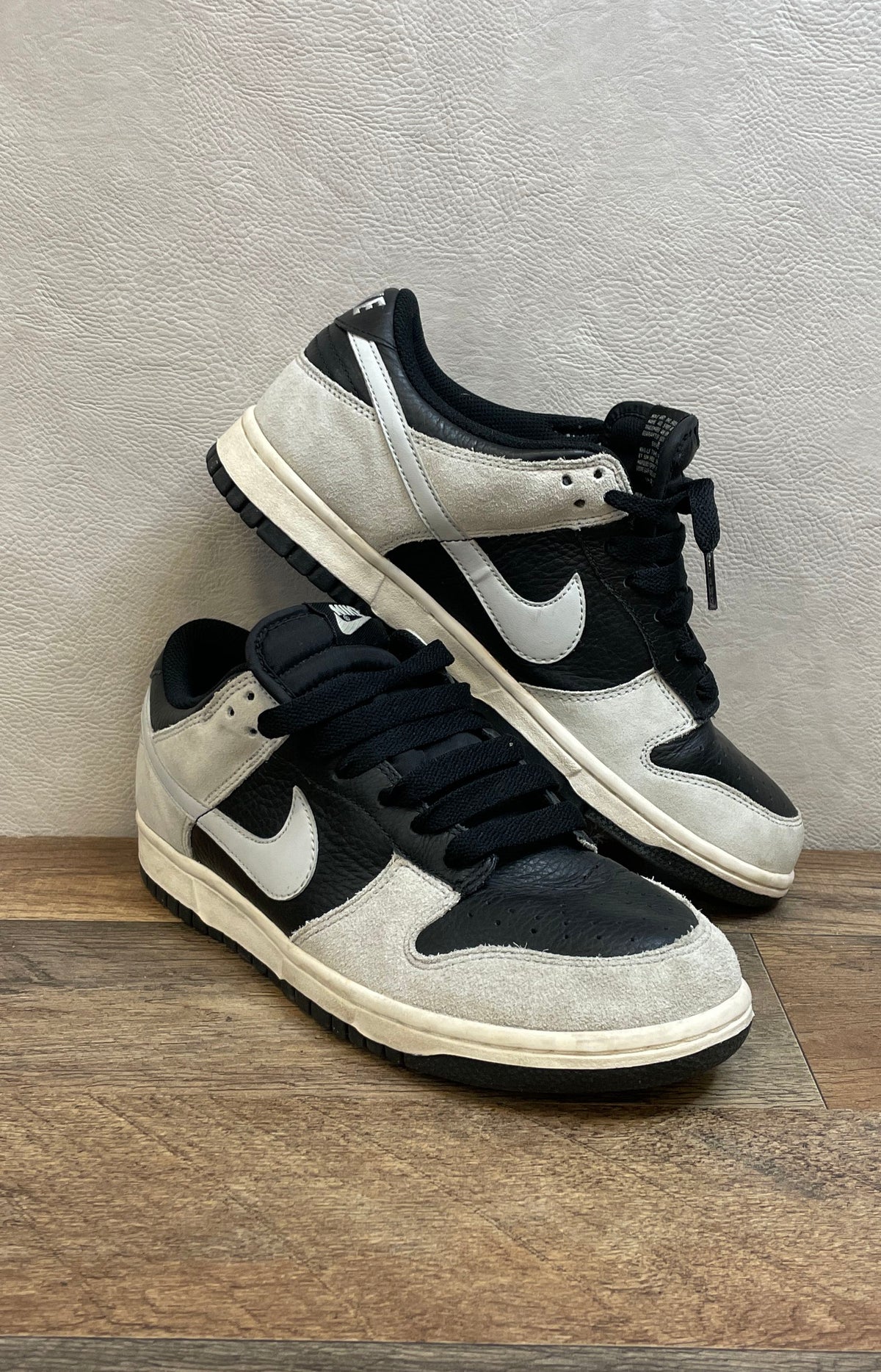 Nike Dunk Low CL Black Medium Grey White 2008 Sneakers Size 8.5