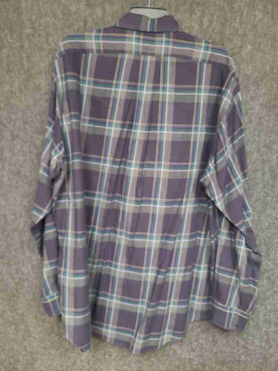 Vintage 90s Ralph Lauren Men's Blake Plaid Long Sleeve Shirt Size L