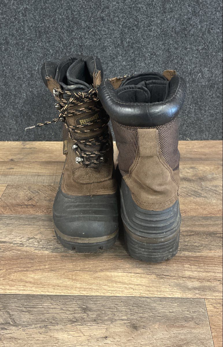 Ranger Thermolite Waterproof Winter Pac Boots Brown Men's Size 9