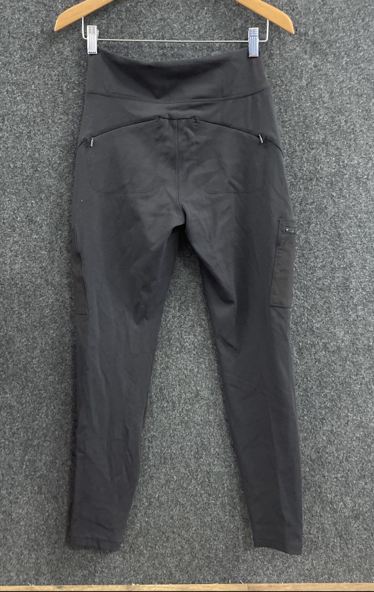 Athleta Women's Headlands Hybrid Cargo Tight Black 6-Pocket Stretch Pants Sz 4