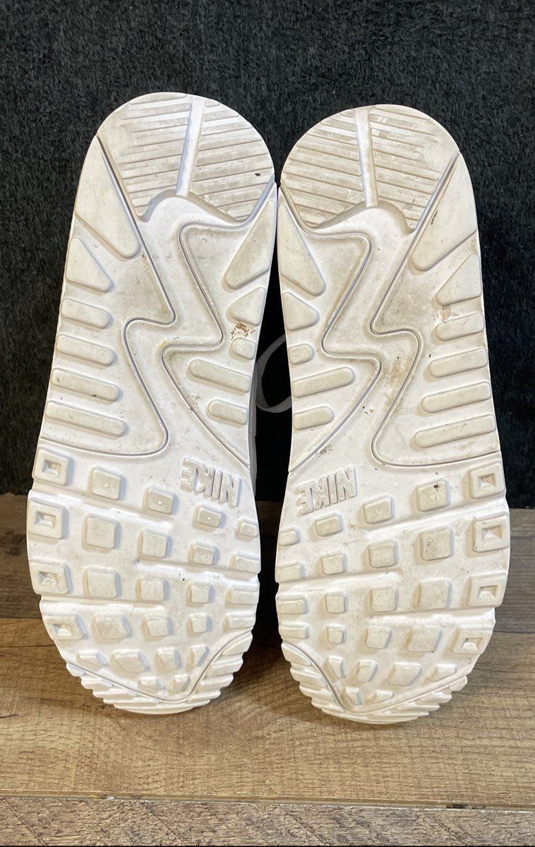 Nike Air Max 90 Next Nature Triple White Women's Sneakers Size 9.5