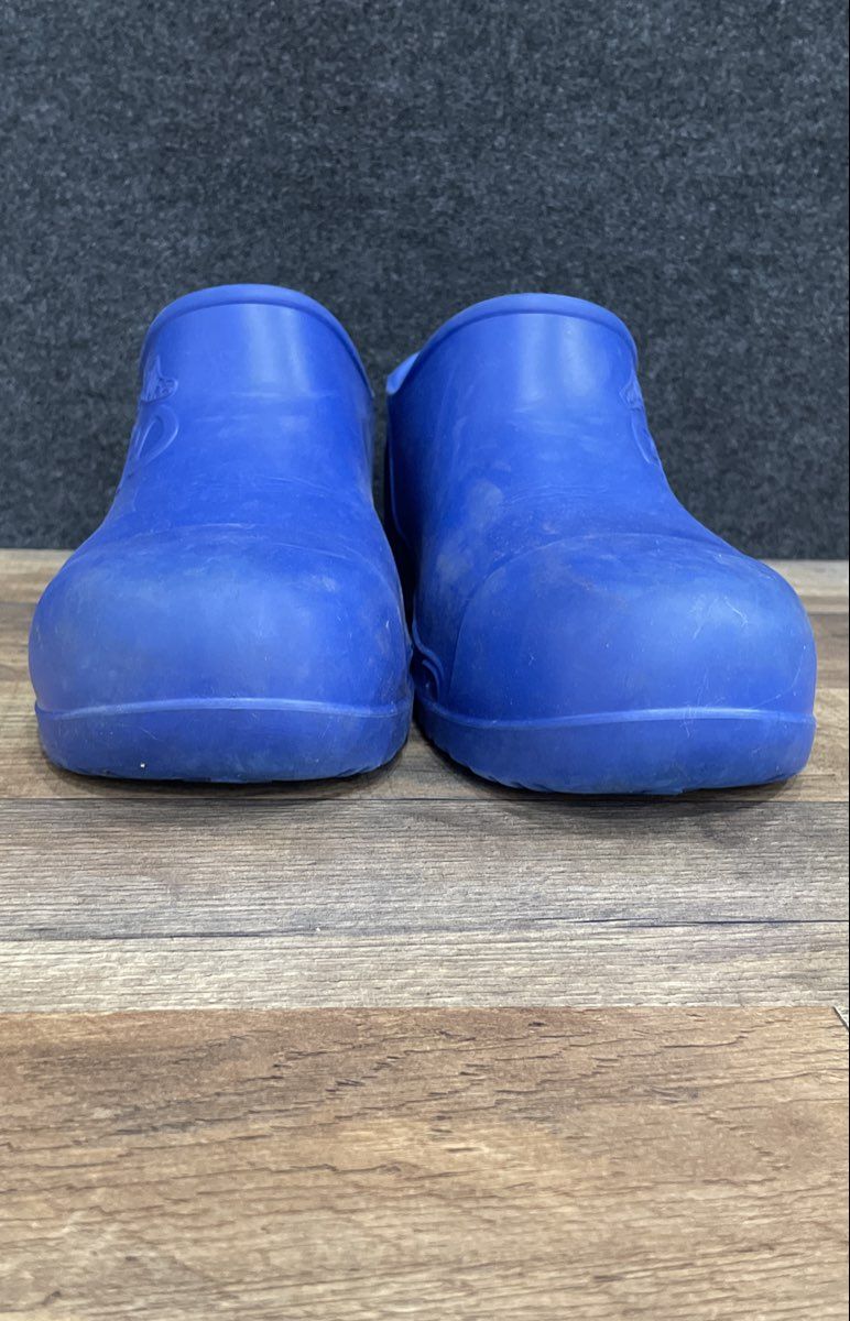 Calzuro Pro Blue Professional Work Clogs Slides Made in Italy Size 42