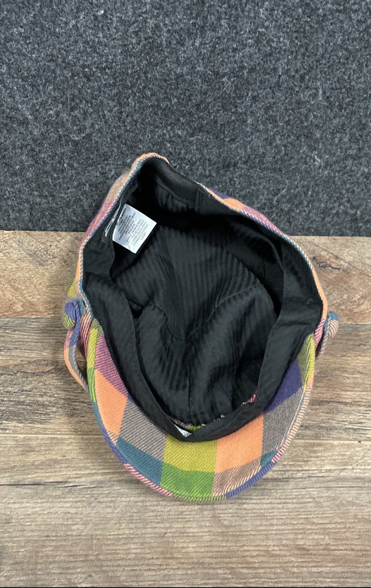 D&Y Women's Plaid Cadet Cap DYW-0850CD Multicolor Acrylic Military Hat OSFM