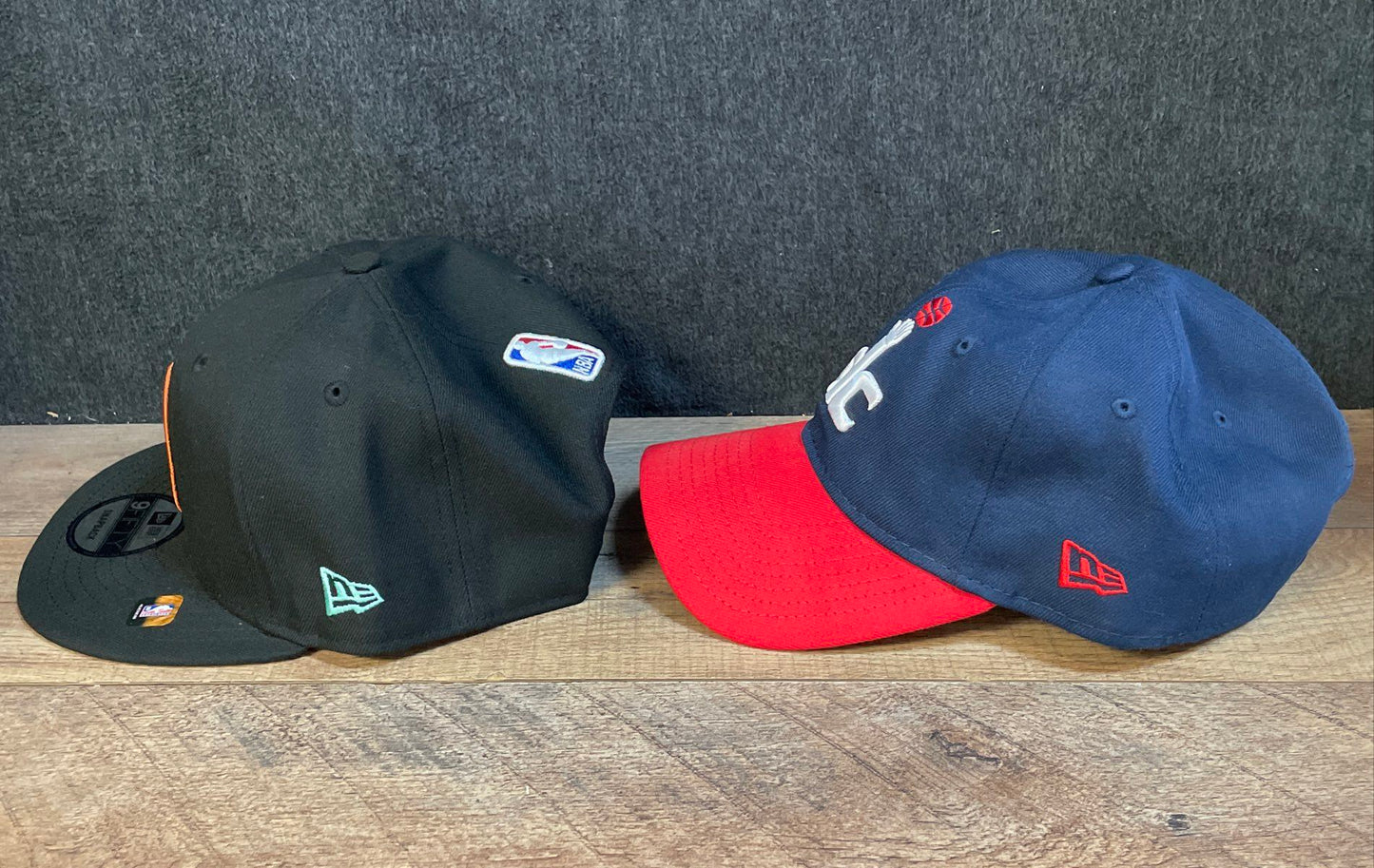 NBA Basketball Hat Lot New Era Washington Wizards 9FIFTY 9TWENTY 2 Pieces