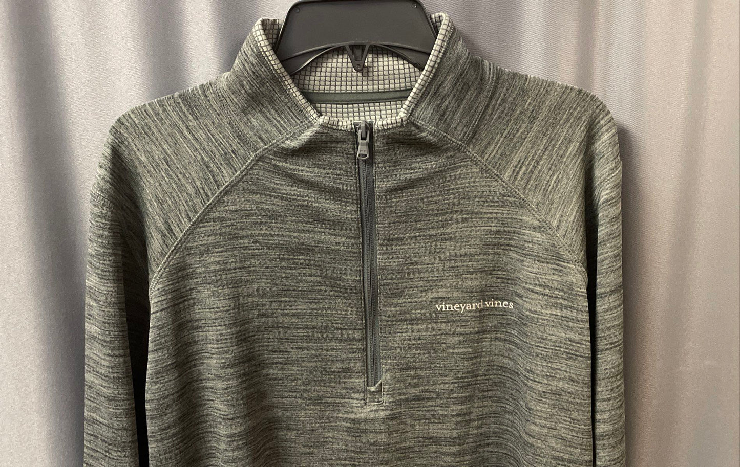 Vineyard Vines Men's Gray Heather Performance 1/4 Zip Pullover Sz XL